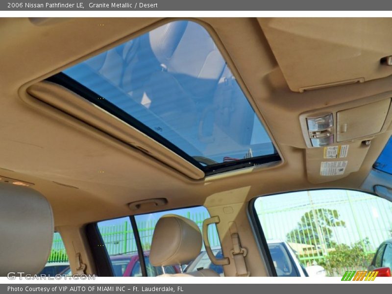 Granite Metallic / Desert 2006 Nissan Pathfinder LE