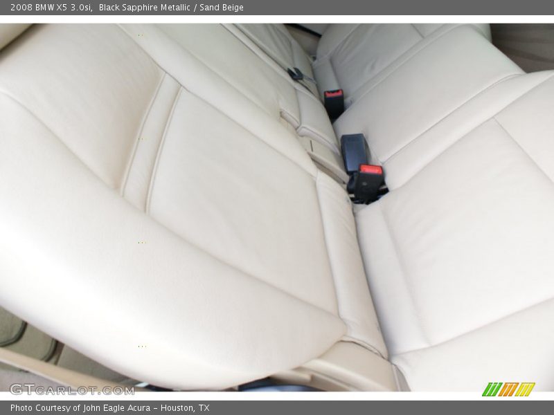 Black Sapphire Metallic / Sand Beige 2008 BMW X5 3.0si