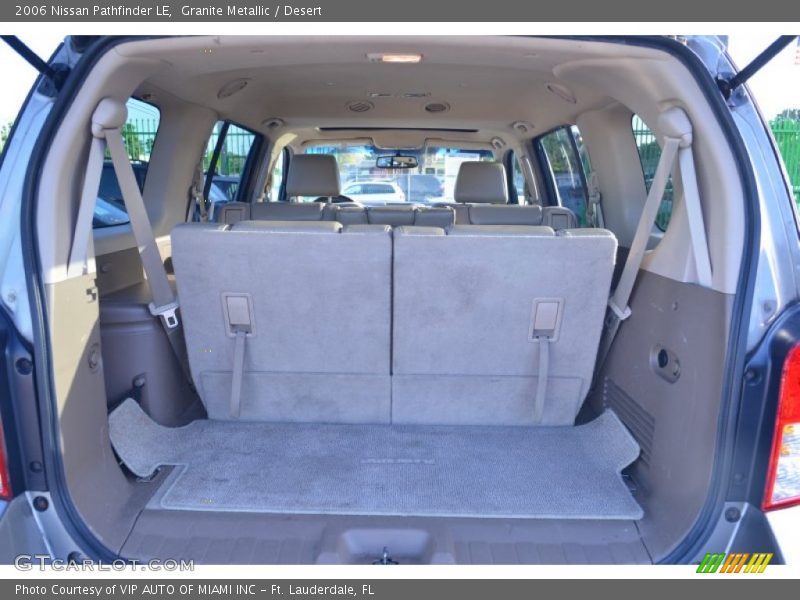 Granite Metallic / Desert 2006 Nissan Pathfinder LE