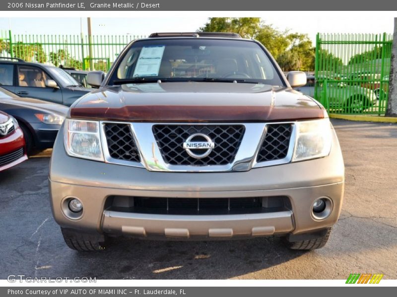 Granite Metallic / Desert 2006 Nissan Pathfinder LE