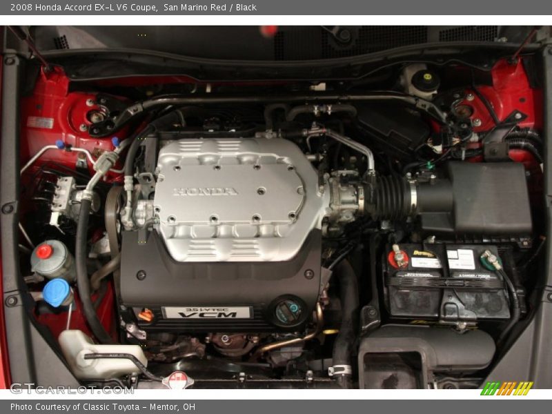  2008 Accord EX-L V6 Coupe Engine - 3.5L SOHC 24V i-VTEC V6