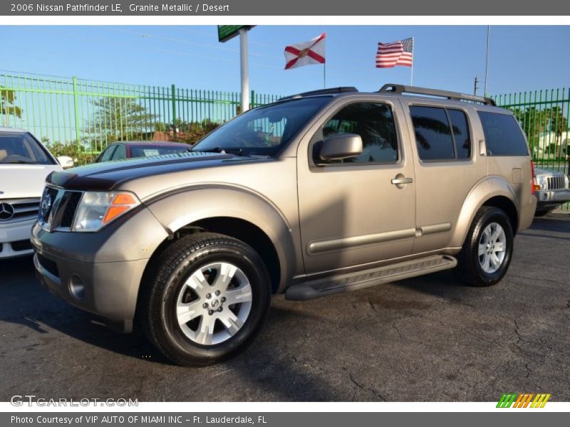 Granite Metallic / Desert 2006 Nissan Pathfinder LE