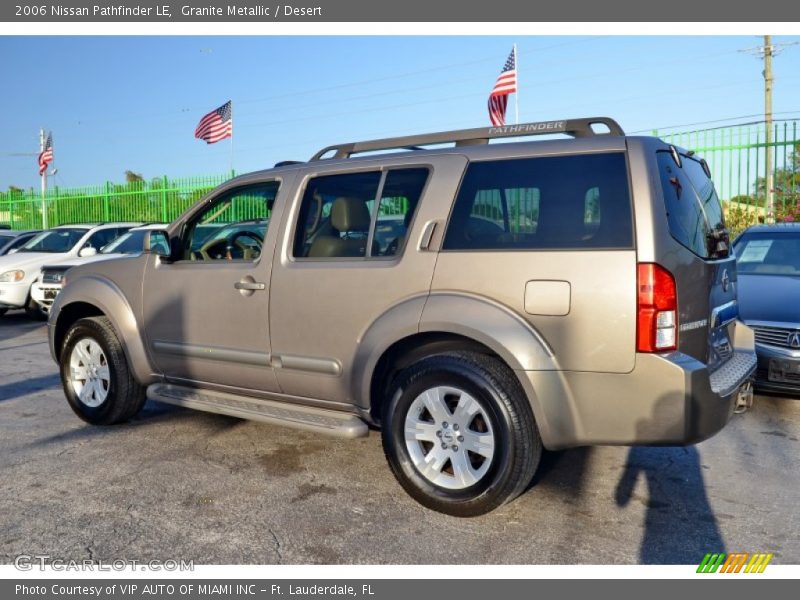 Granite Metallic / Desert 2006 Nissan Pathfinder LE