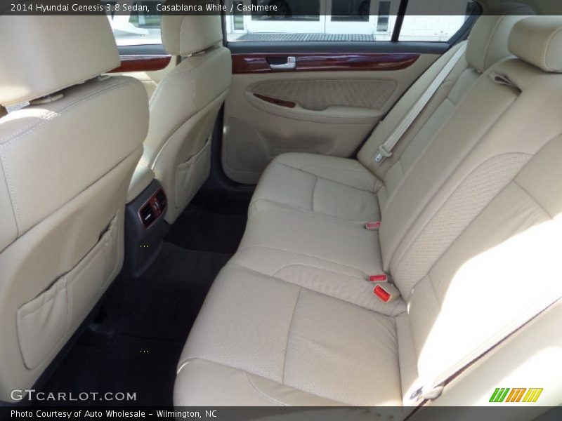 Casablanca White / Cashmere 2014 Hyundai Genesis 3.8 Sedan