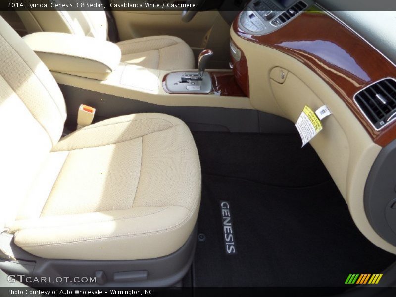 Casablanca White / Cashmere 2014 Hyundai Genesis 3.8 Sedan