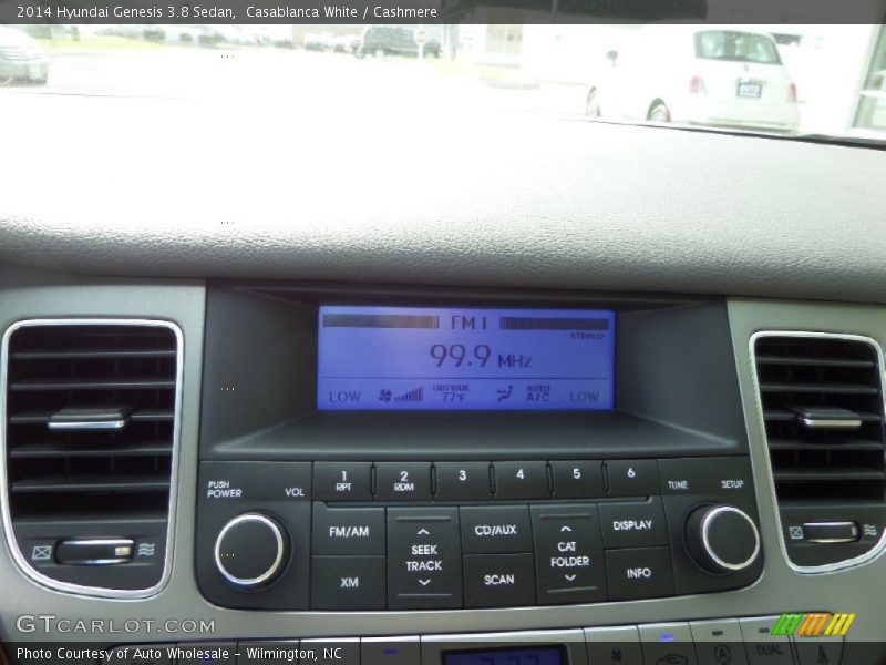 Casablanca White / Cashmere 2014 Hyundai Genesis 3.8 Sedan