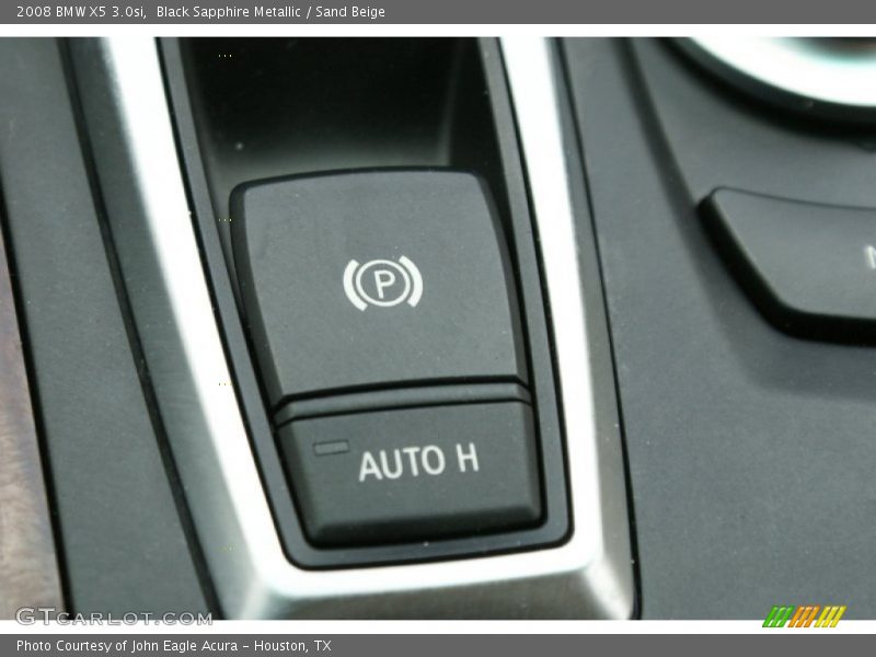 Black Sapphire Metallic / Sand Beige 2008 BMW X5 3.0si