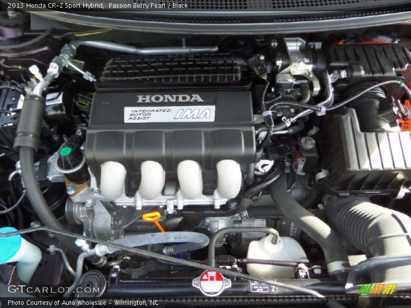  2013 CR-Z Sport Hybrid Engine - 1.5 Liter SOHC 16-Valve i-VTEC 4 Cylinder IMA Gasoline/Electric Hybrid