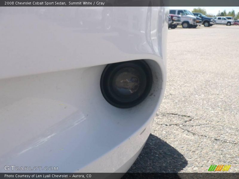 Summit White / Gray 2008 Chevrolet Cobalt Sport Sedan