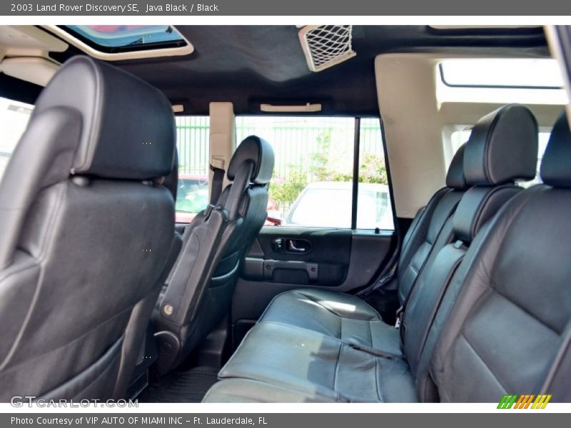 Java Black / Black 2003 Land Rover Discovery SE