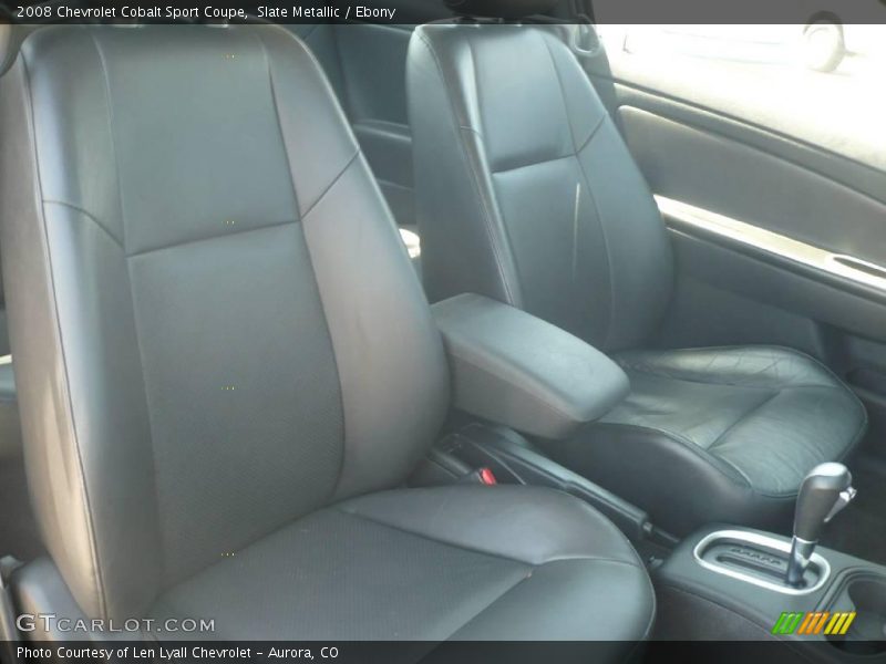 Slate Metallic / Ebony 2008 Chevrolet Cobalt Sport Coupe