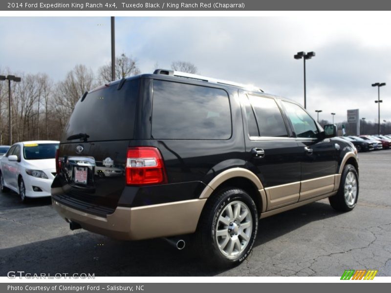 Tuxedo Black / King Ranch Red (Chaparral) 2014 Ford Expedition King Ranch 4x4