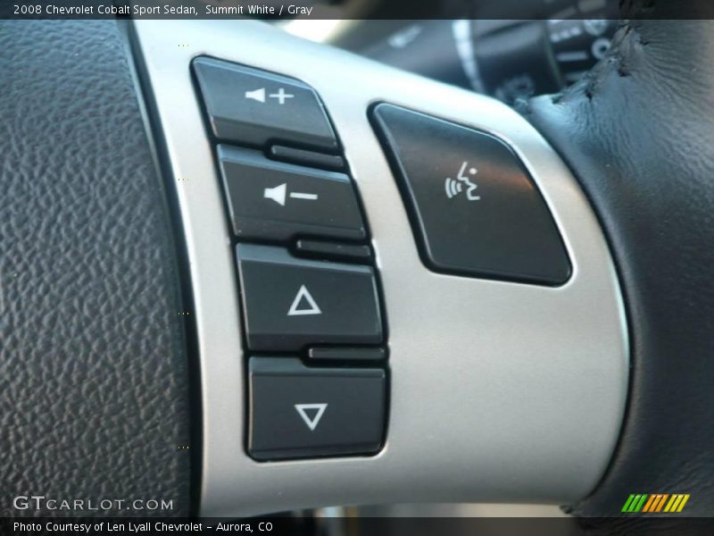 Summit White / Gray 2008 Chevrolet Cobalt Sport Sedan