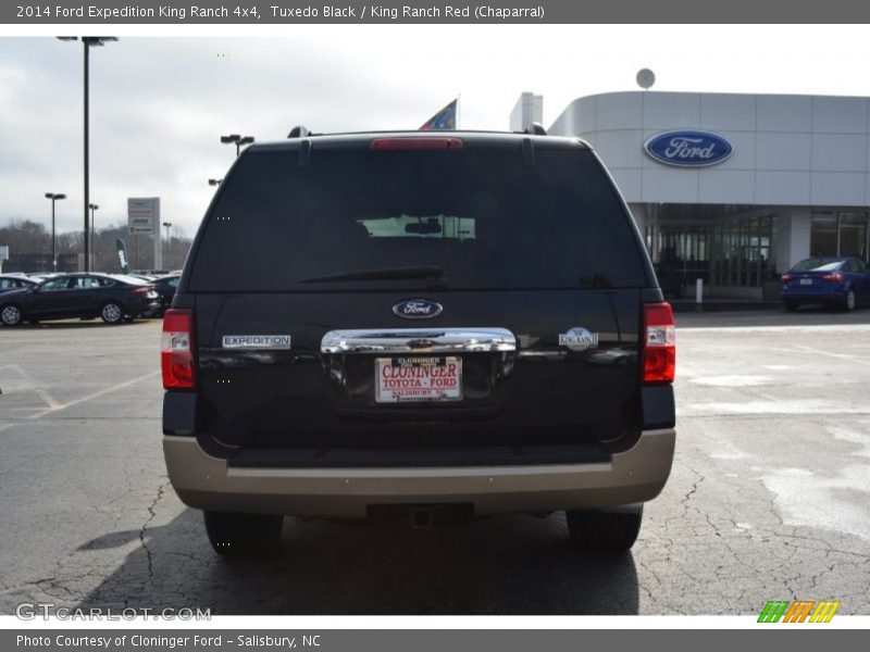 Tuxedo Black / King Ranch Red (Chaparral) 2014 Ford Expedition King Ranch 4x4