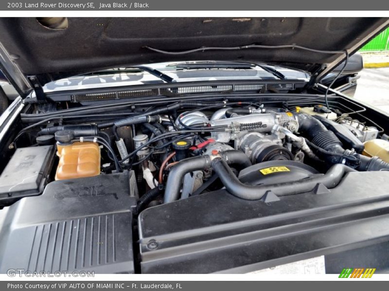 Java Black / Black 2003 Land Rover Discovery SE