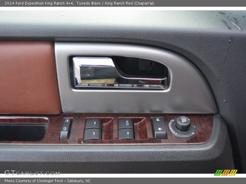 Tuxedo Black / King Ranch Red (Chaparral) 2014 Ford Expedition King Ranch 4x4