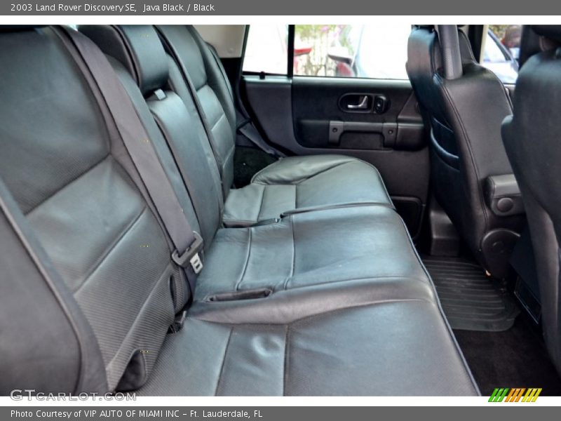 Java Black / Black 2003 Land Rover Discovery SE