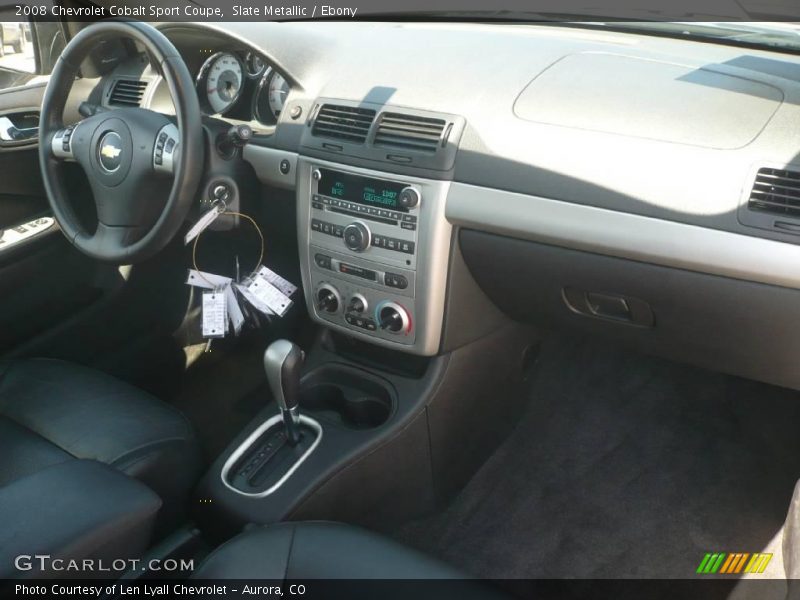 Slate Metallic / Ebony 2008 Chevrolet Cobalt Sport Coupe