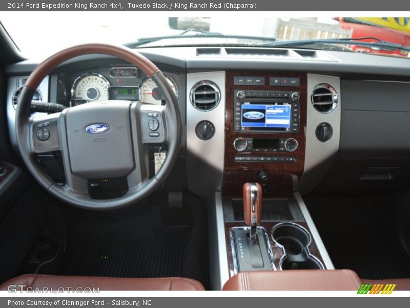 Tuxedo Black / King Ranch Red (Chaparral) 2014 Ford Expedition King Ranch 4x4