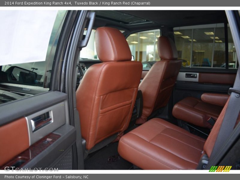 Tuxedo Black / King Ranch Red (Chaparral) 2014 Ford Expedition King Ranch 4x4