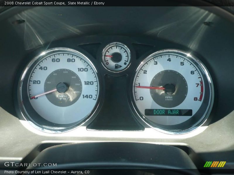 Slate Metallic / Ebony 2008 Chevrolet Cobalt Sport Coupe