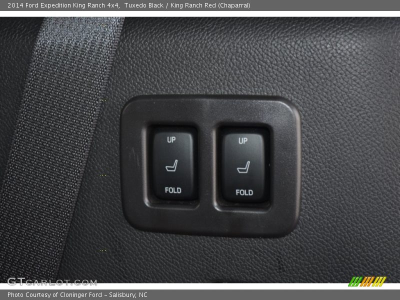 Tuxedo Black / King Ranch Red (Chaparral) 2014 Ford Expedition King Ranch 4x4