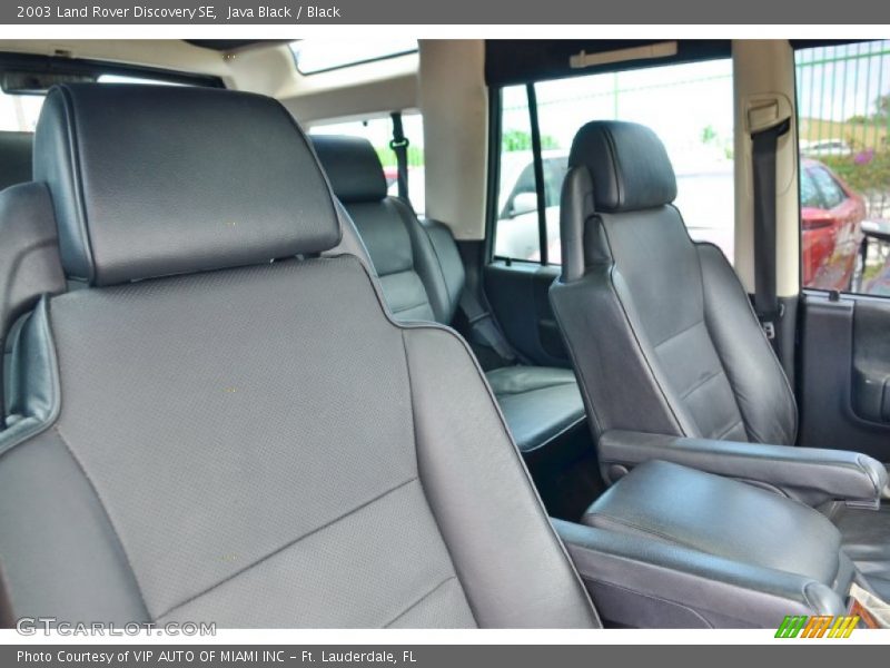 Java Black / Black 2003 Land Rover Discovery SE
