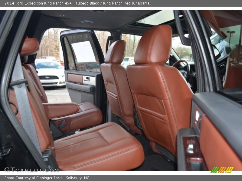 Tuxedo Black / King Ranch Red (Chaparral) 2014 Ford Expedition King Ranch 4x4