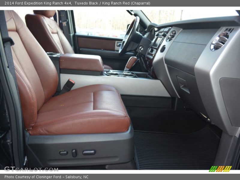 Tuxedo Black / King Ranch Red (Chaparral) 2014 Ford Expedition King Ranch 4x4