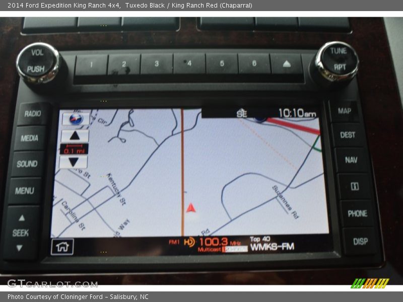 Navigation of 2014 Expedition King Ranch 4x4