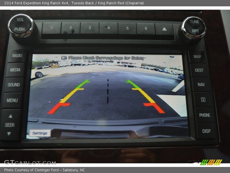 Tuxedo Black / King Ranch Red (Chaparral) 2014 Ford Expedition King Ranch 4x4