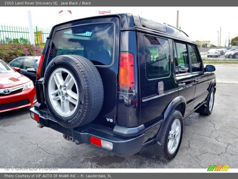 Java Black / Black 2003 Land Rover Discovery SE