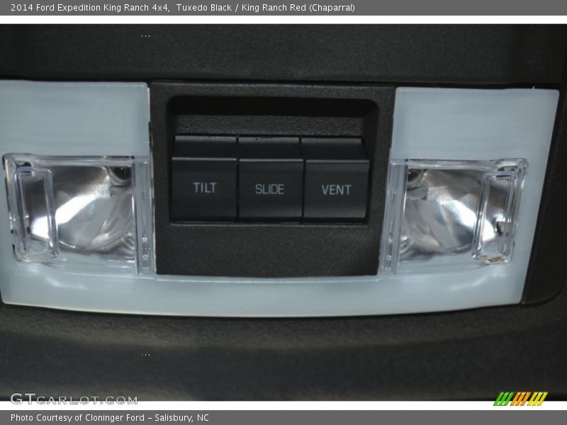 Tuxedo Black / King Ranch Red (Chaparral) 2014 Ford Expedition King Ranch 4x4