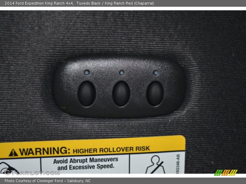 Tuxedo Black / King Ranch Red (Chaparral) 2014 Ford Expedition King Ranch 4x4