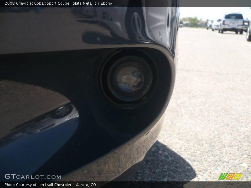 Slate Metallic / Ebony 2008 Chevrolet Cobalt Sport Coupe