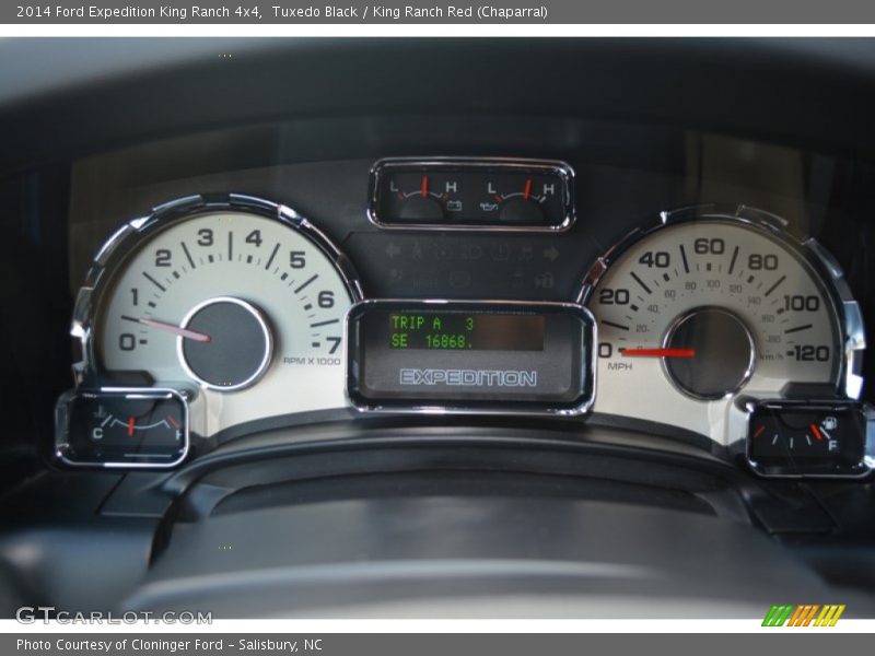 Tuxedo Black / King Ranch Red (Chaparral) 2014 Ford Expedition King Ranch 4x4