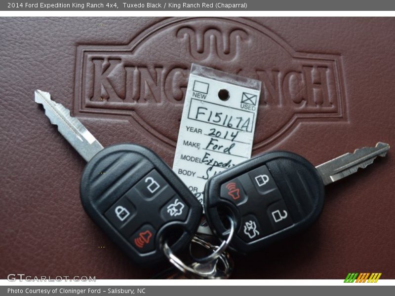 Tuxedo Black / King Ranch Red (Chaparral) 2014 Ford Expedition King Ranch 4x4