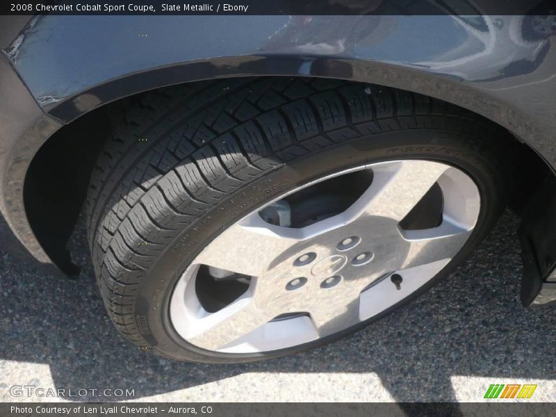 Slate Metallic / Ebony 2008 Chevrolet Cobalt Sport Coupe