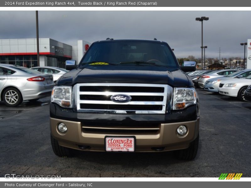 Tuxedo Black / King Ranch Red (Chaparral) 2014 Ford Expedition King Ranch 4x4