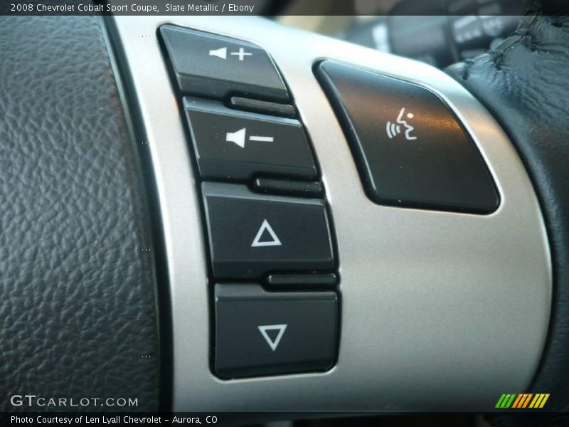 Slate Metallic / Ebony 2008 Chevrolet Cobalt Sport Coupe