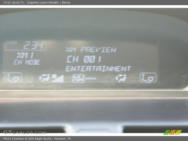 Graphite Luster Metallic / Ebony 2013 Acura TL