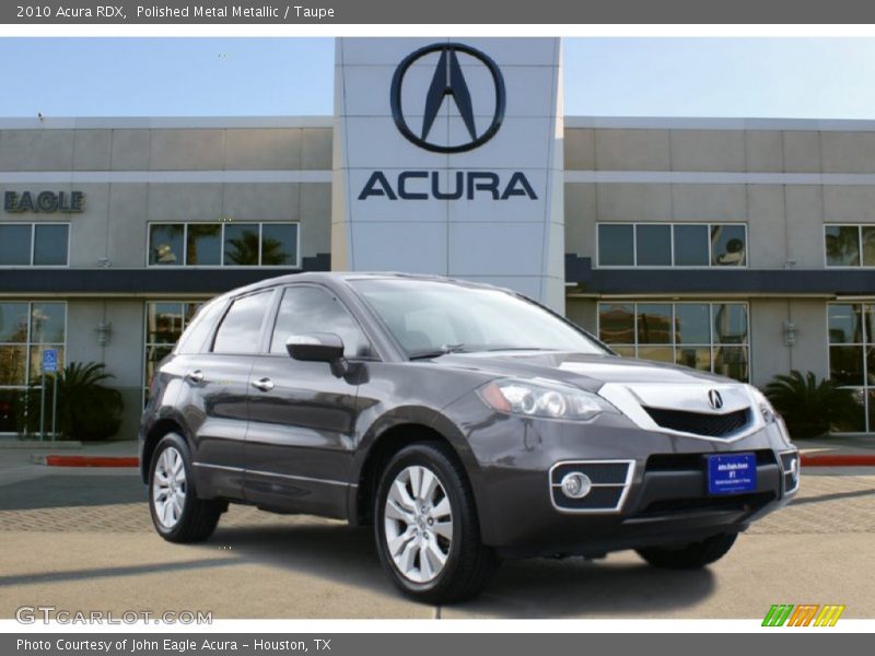 Polished Metal Metallic / Taupe 2010 Acura RDX