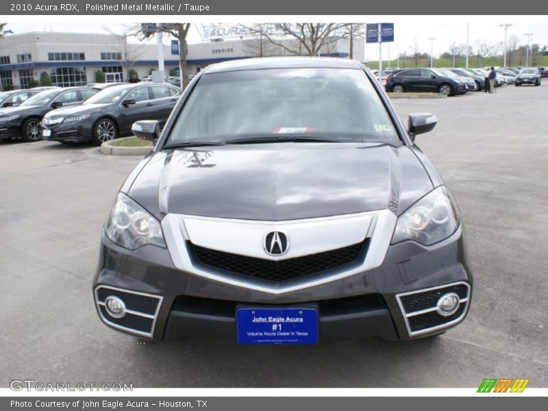 Polished Metal Metallic / Taupe 2010 Acura RDX