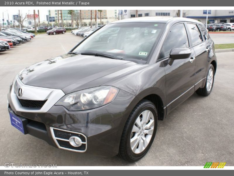 Polished Metal Metallic / Taupe 2010 Acura RDX