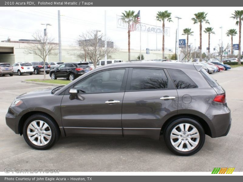 Polished Metal Metallic / Taupe 2010 Acura RDX
