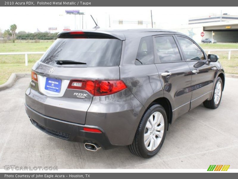 Polished Metal Metallic / Taupe 2010 Acura RDX