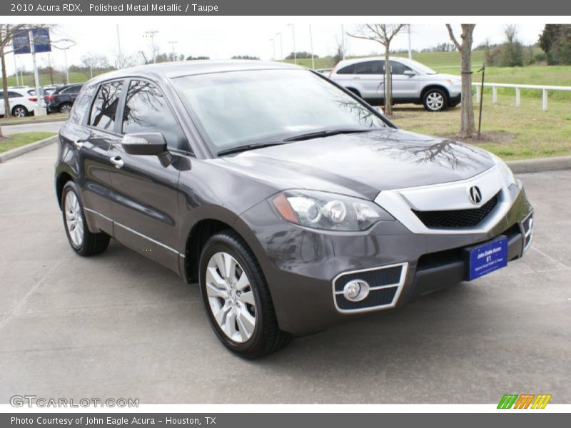 Polished Metal Metallic / Taupe 2010 Acura RDX