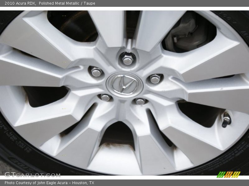 Polished Metal Metallic / Taupe 2010 Acura RDX
