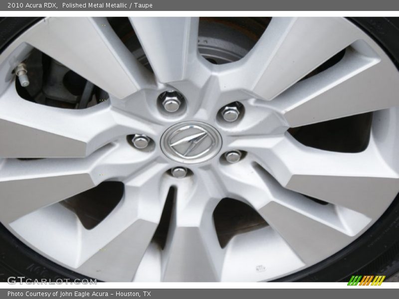 Polished Metal Metallic / Taupe 2010 Acura RDX