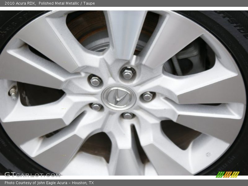 Polished Metal Metallic / Taupe 2010 Acura RDX